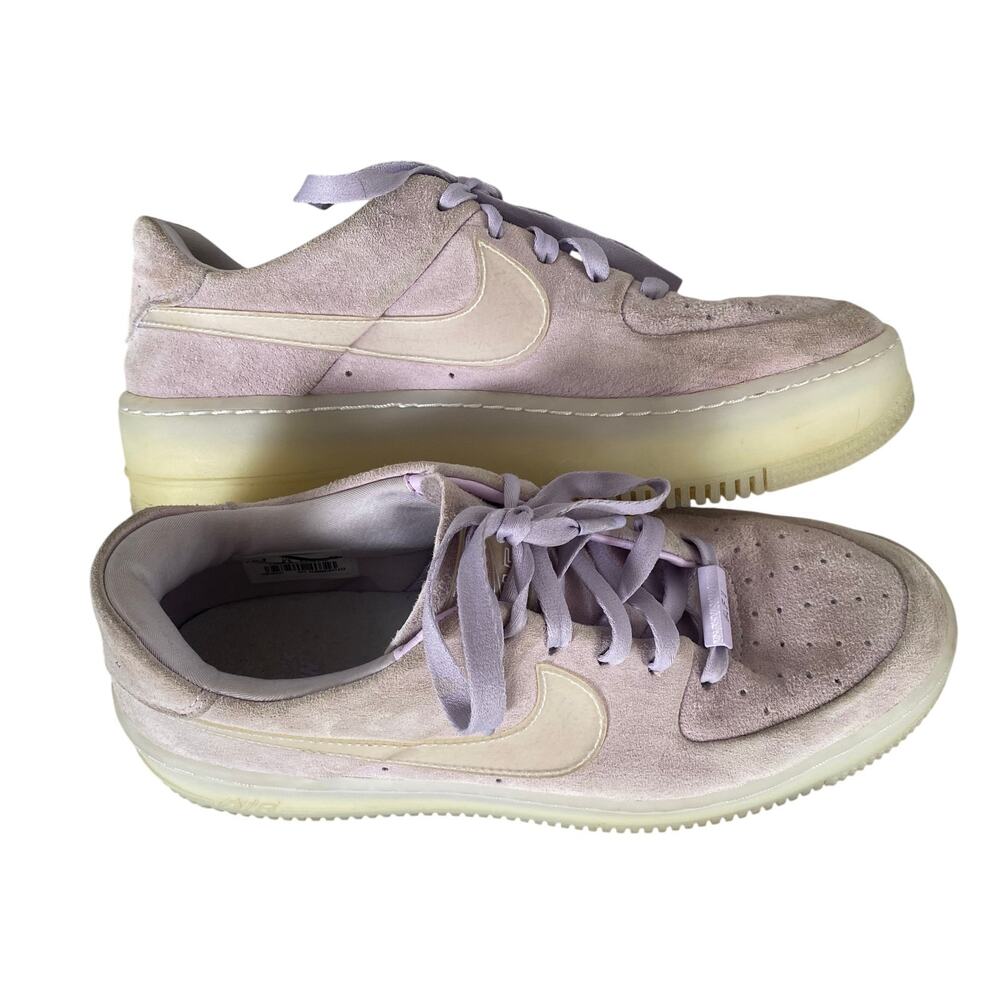 Nike Air Force 1 Lilac‎ Women's Size 9.5 Suede light purple